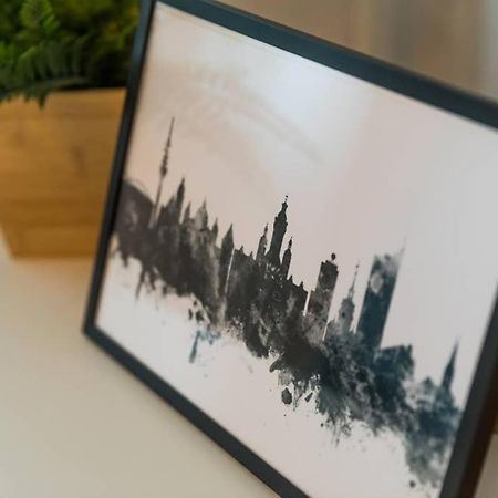 Apartamento Sauber und modern, Netflix, Wifi, Leipzig Flair, Küche Exterior foto