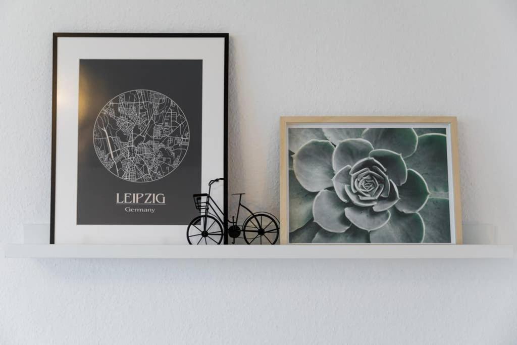 Apartamento Sauber und modern, Netflix, Wifi, Leipzig Flair, Küche Exterior foto